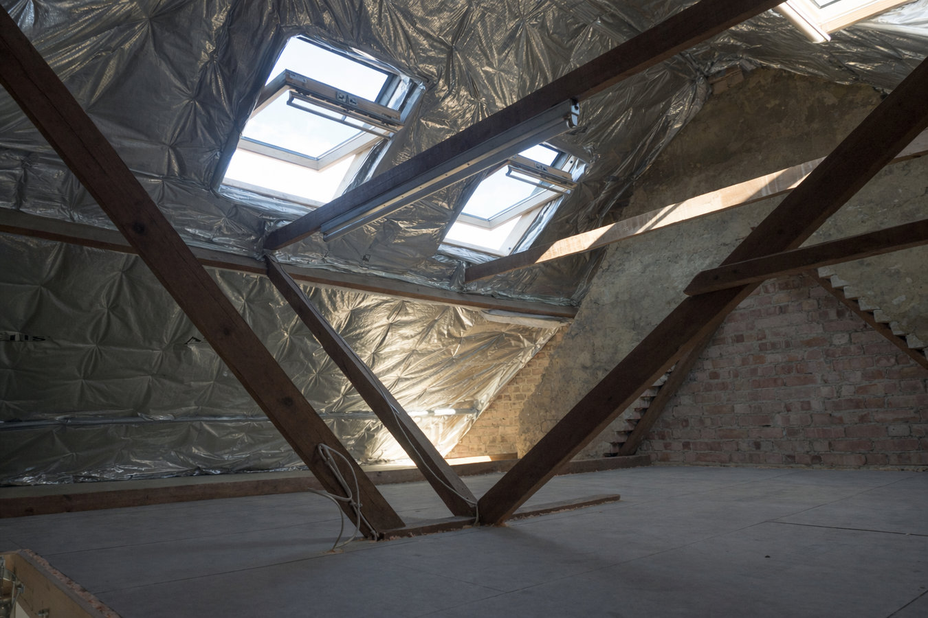 Attic insulation in Burlington, VT