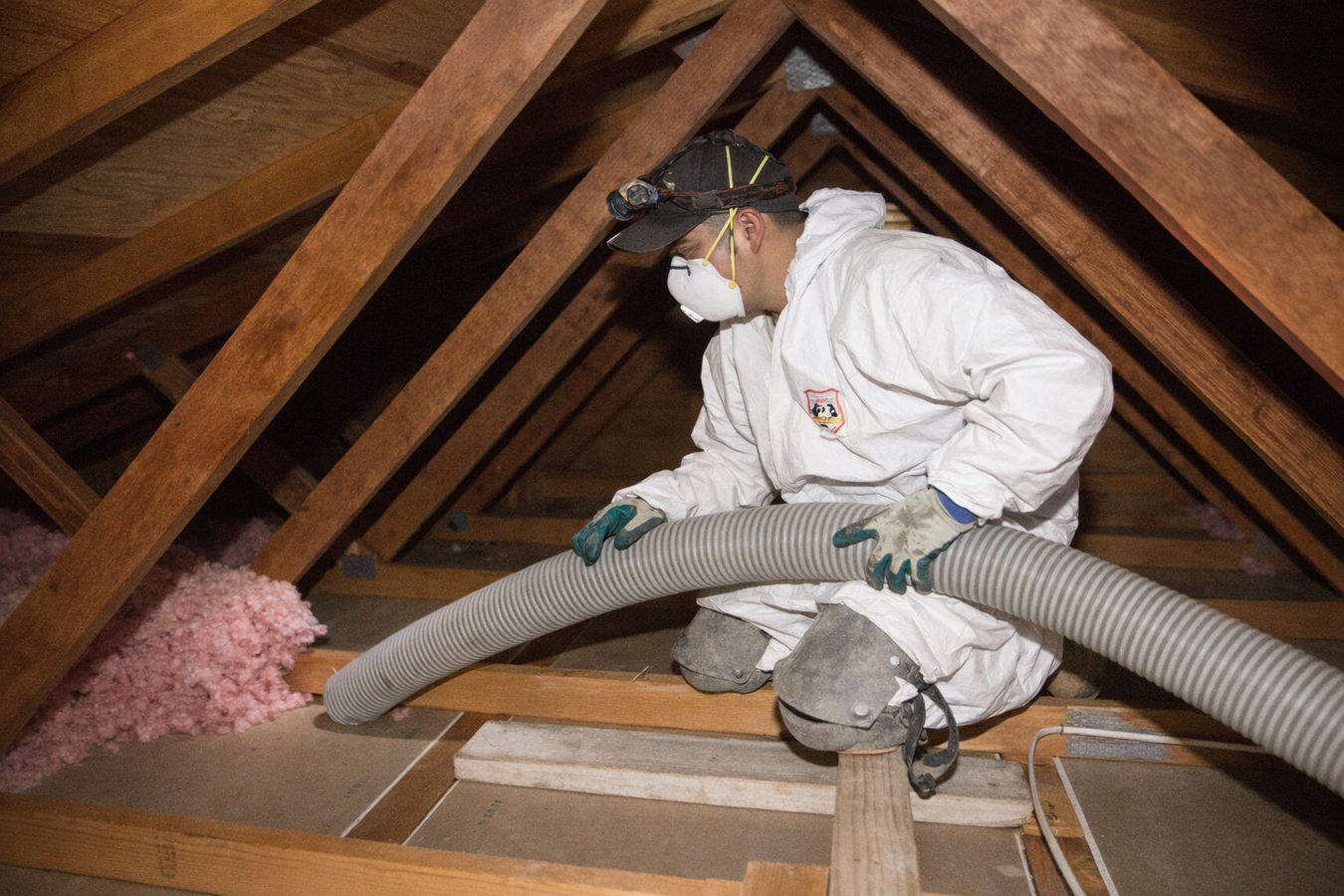 Insulation removal in Burlington, VT
